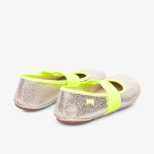 Camper Silver Ballerinas Kids - Right Online Ireland | UKABH6407